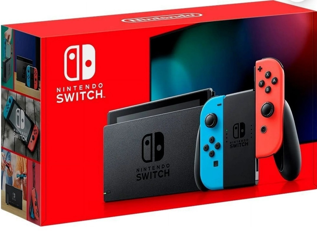 Nintendo Switch Console Animal Crossing Fortnite Mario Kart Monster Hunter Rise
