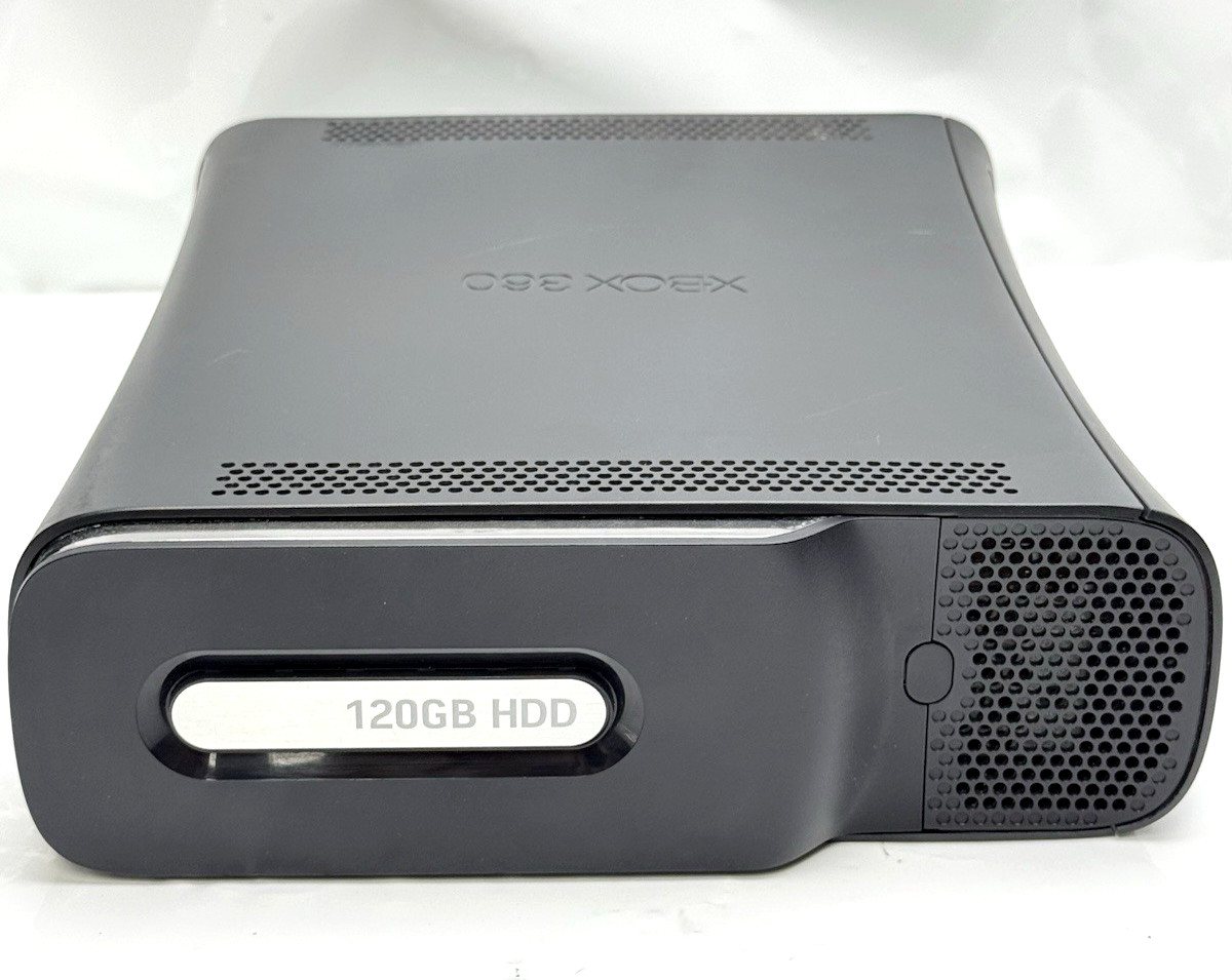 Microsoft Xbox 360 ELITE Core Model Matte Black Video Game Console System 120GB