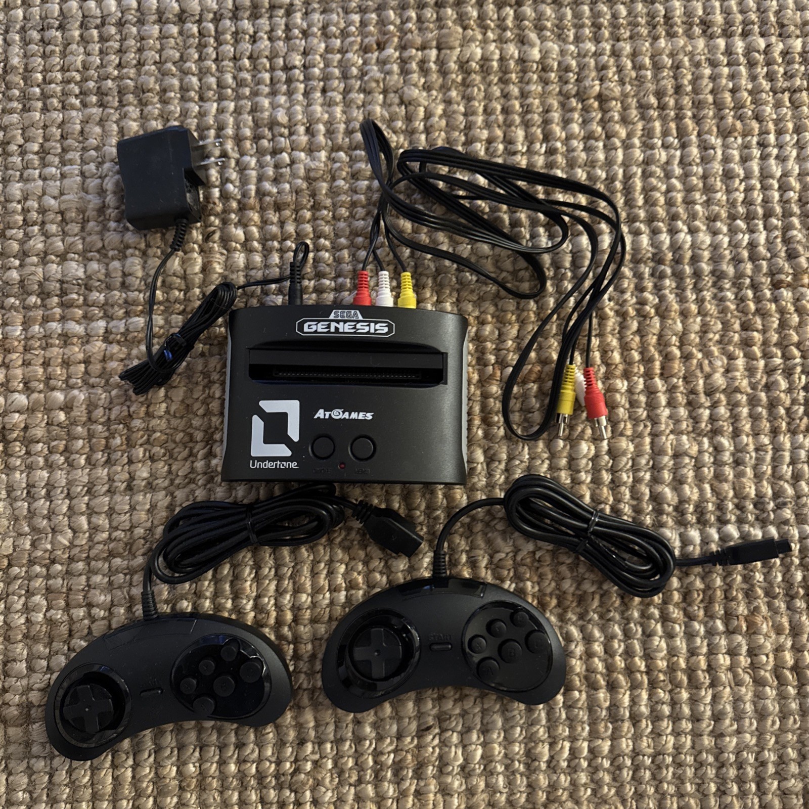 AtGames Sega Genesis Classic Game Console Controller Tested Built-in Games