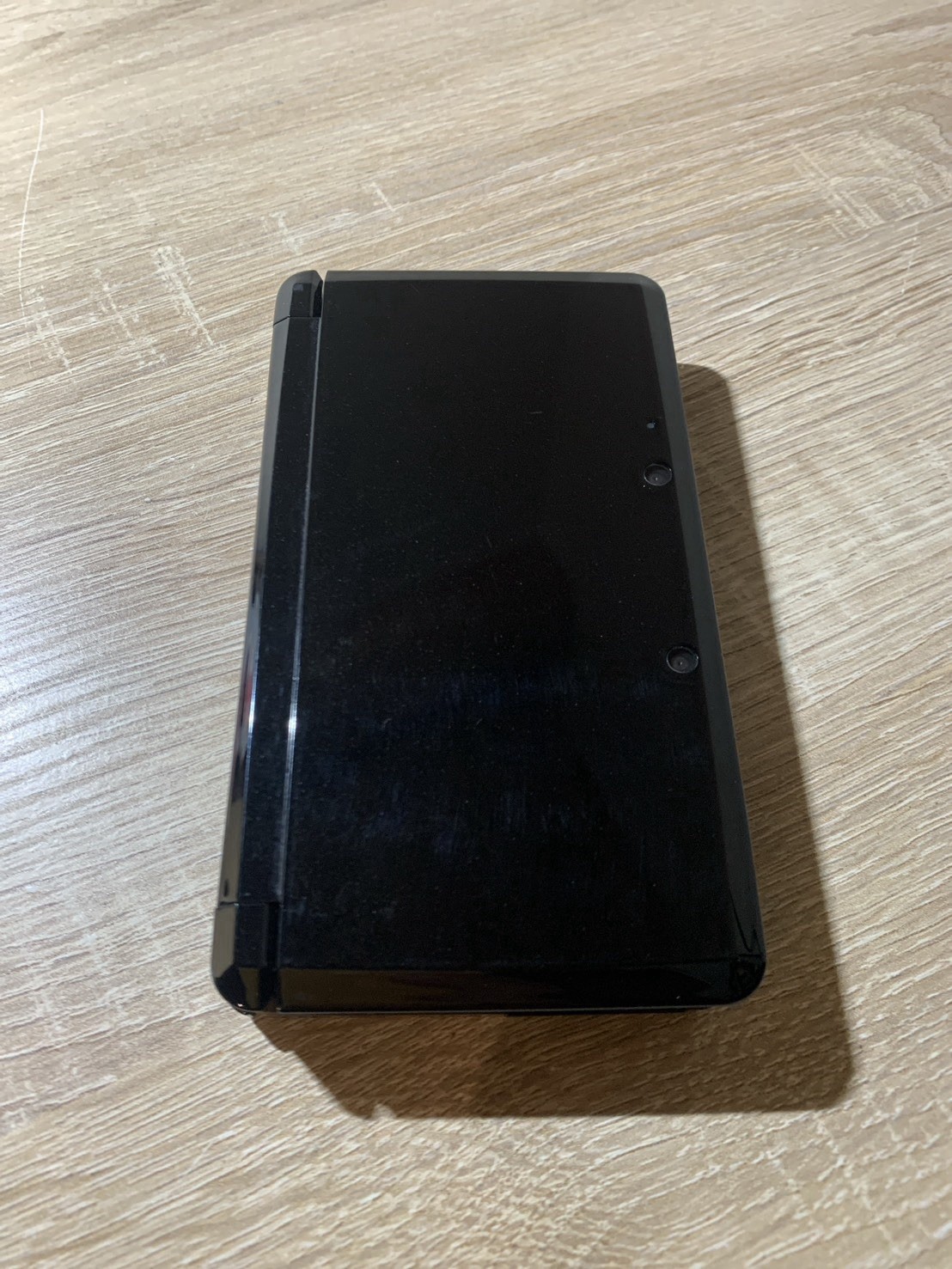 0793 Nintendo 3DS Clear Black Good TESTED