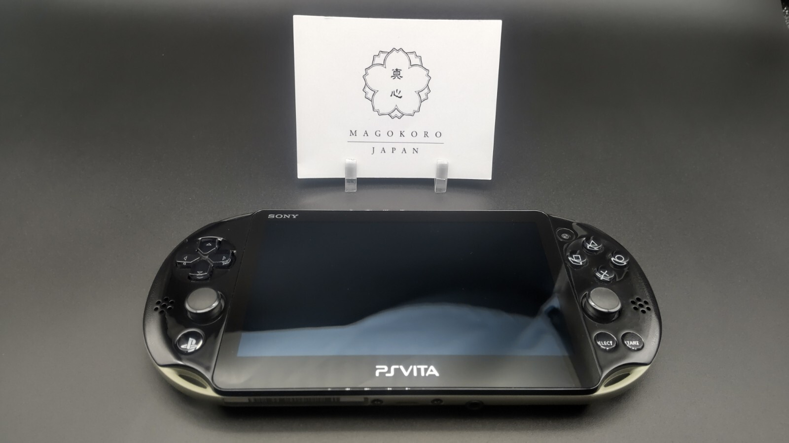 Sony PS Vita Slim PCH-2000 Khaki Black Handheld Console Japan Model Tested F/S