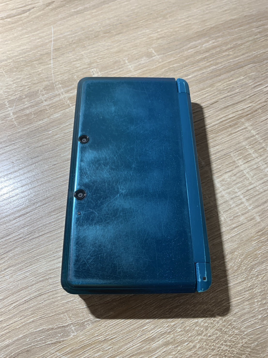 0689 Nintendo 3DS Aqua Blue Normal TESTED 290g