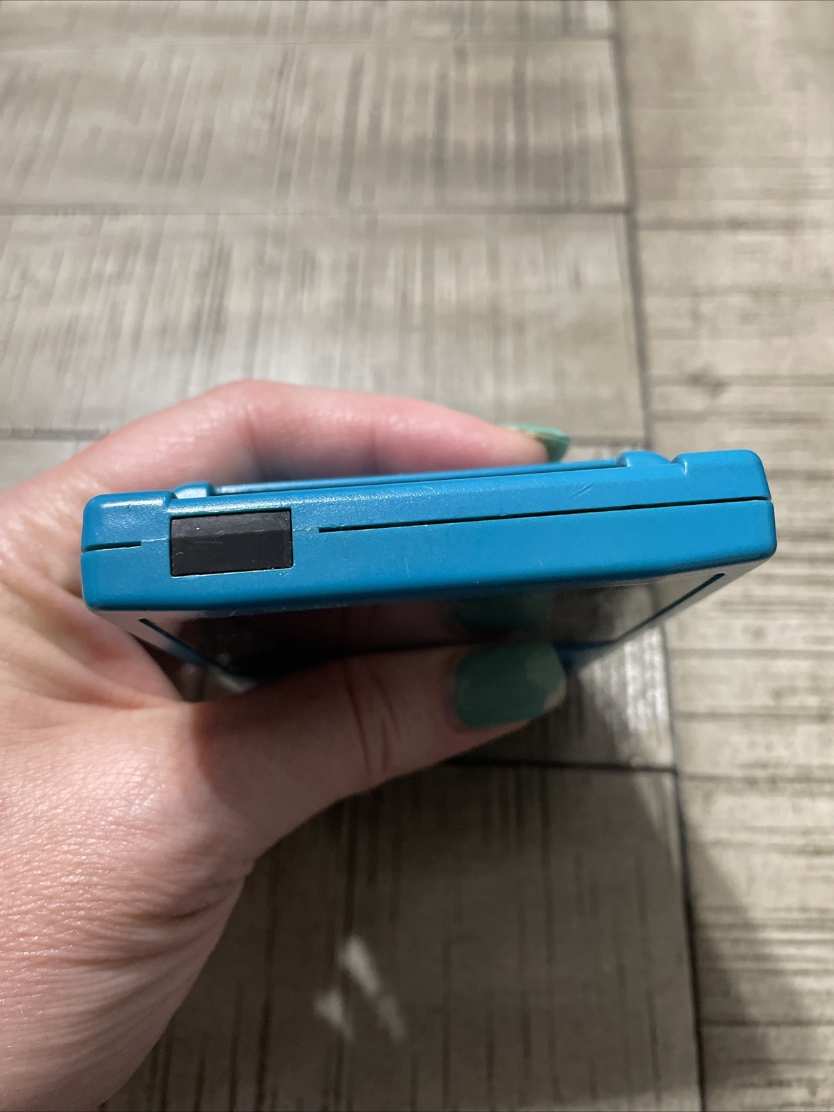 1998 Nintendo Game Boy Color Handheld Game Console CGB-001 Teal With Light