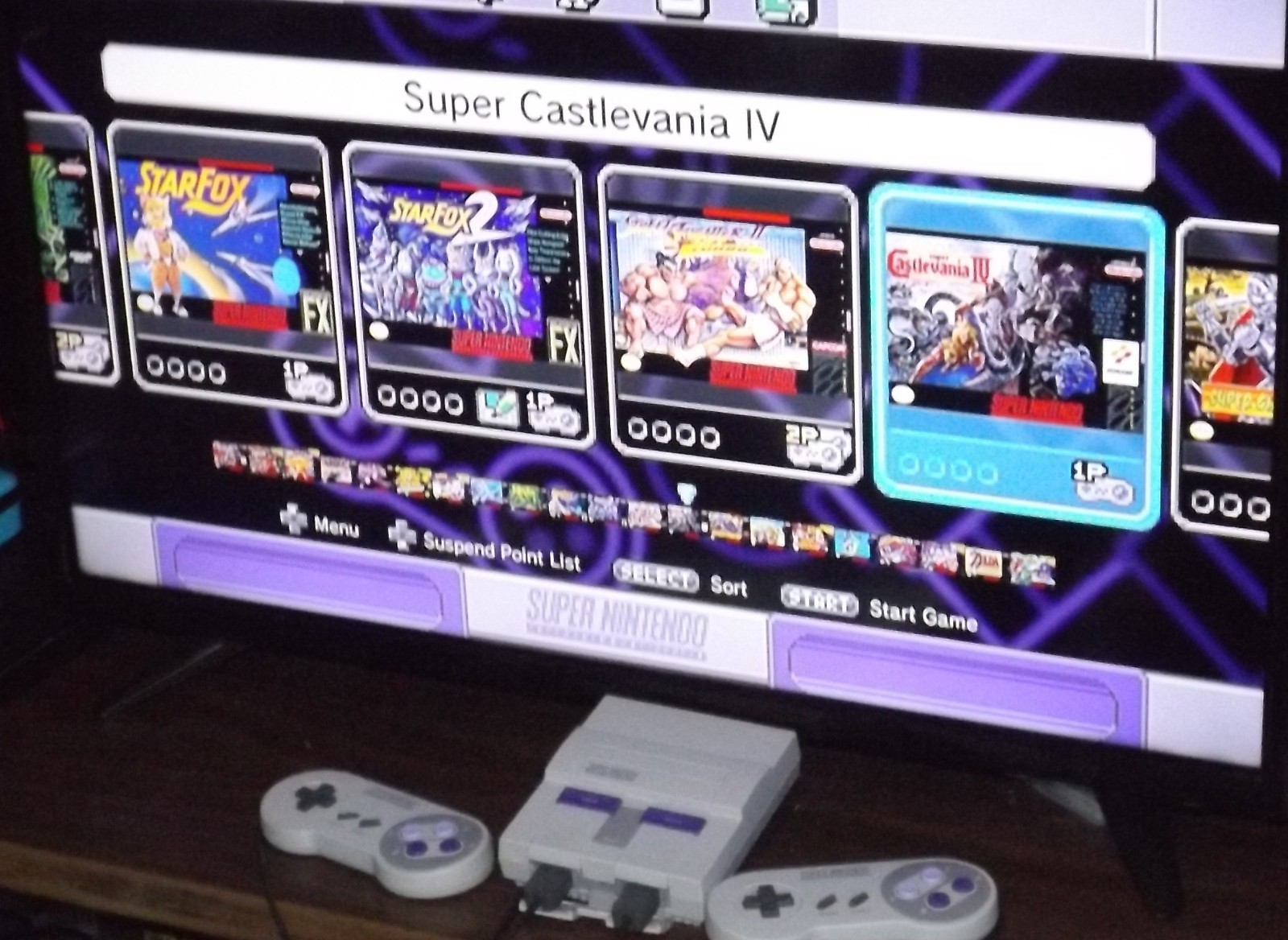 Super Nintendo SNES Classic Mini Entertainment System With 21 Games