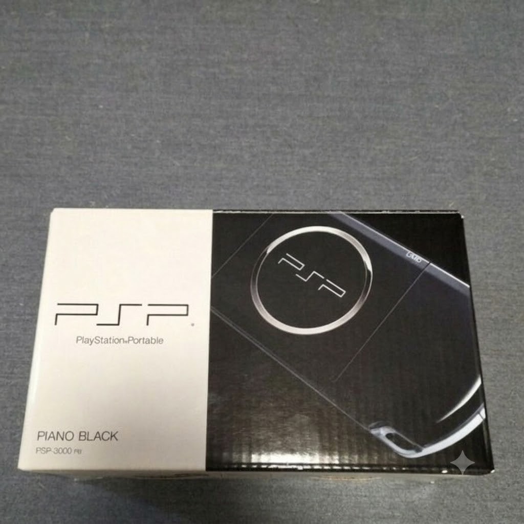 Sony PSP‑3000 Piano Black – Brand New Unused Japan Model PlayStation Portable