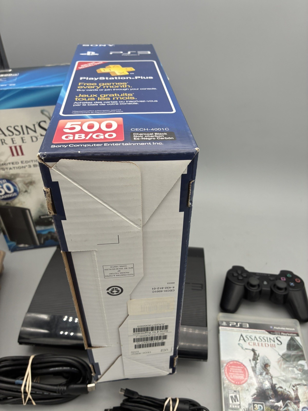Sony Playstation 3 Super Slim Assassin’s Creed III Bundle 500GB Charcoal Tested
