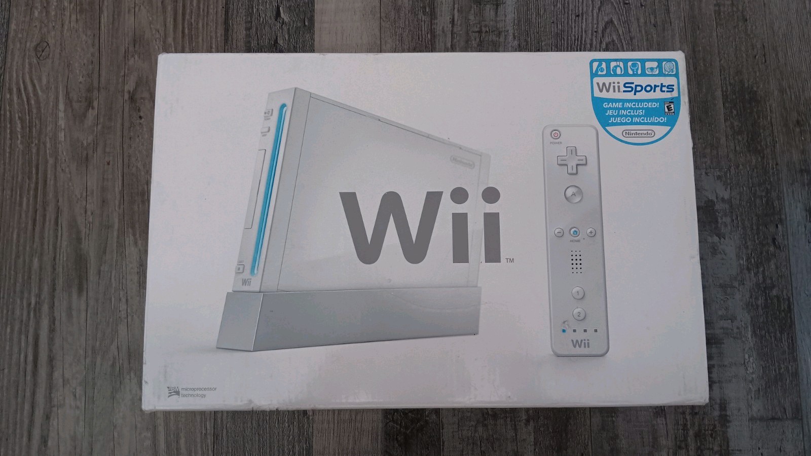 Nintendo Wii Console White Complete In Box CIB with Wii Sports Bundle – Tested