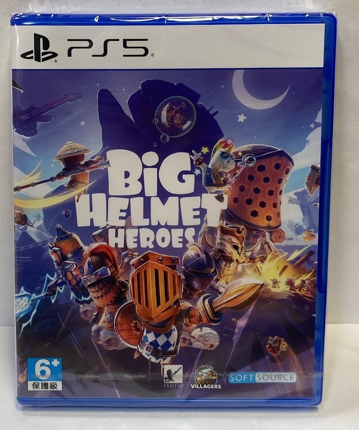 Big Helmet Heroes (Multi-Language) PS5 Brand New Sealed Game (2026 Beat ‘em Up)