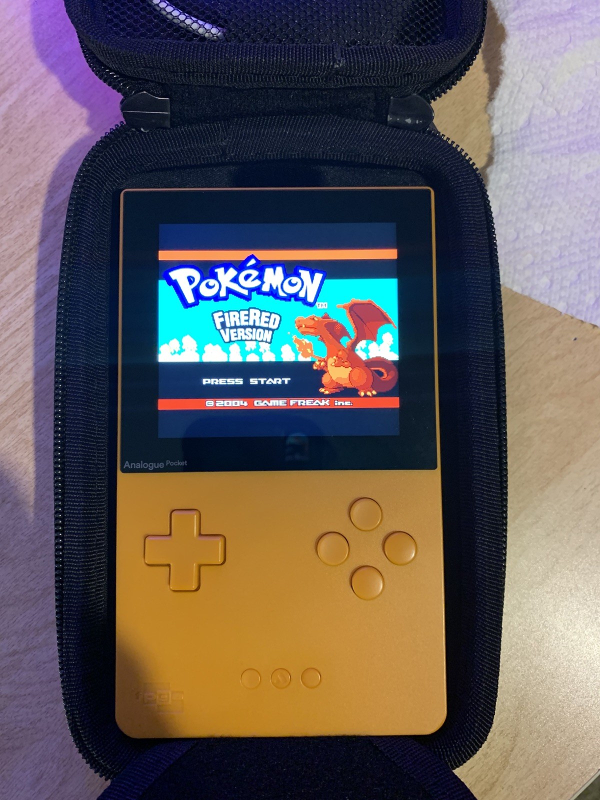 Analogue Pocket LIMITED EDITION Orange Spice W/ original box, 32gb microSD, case