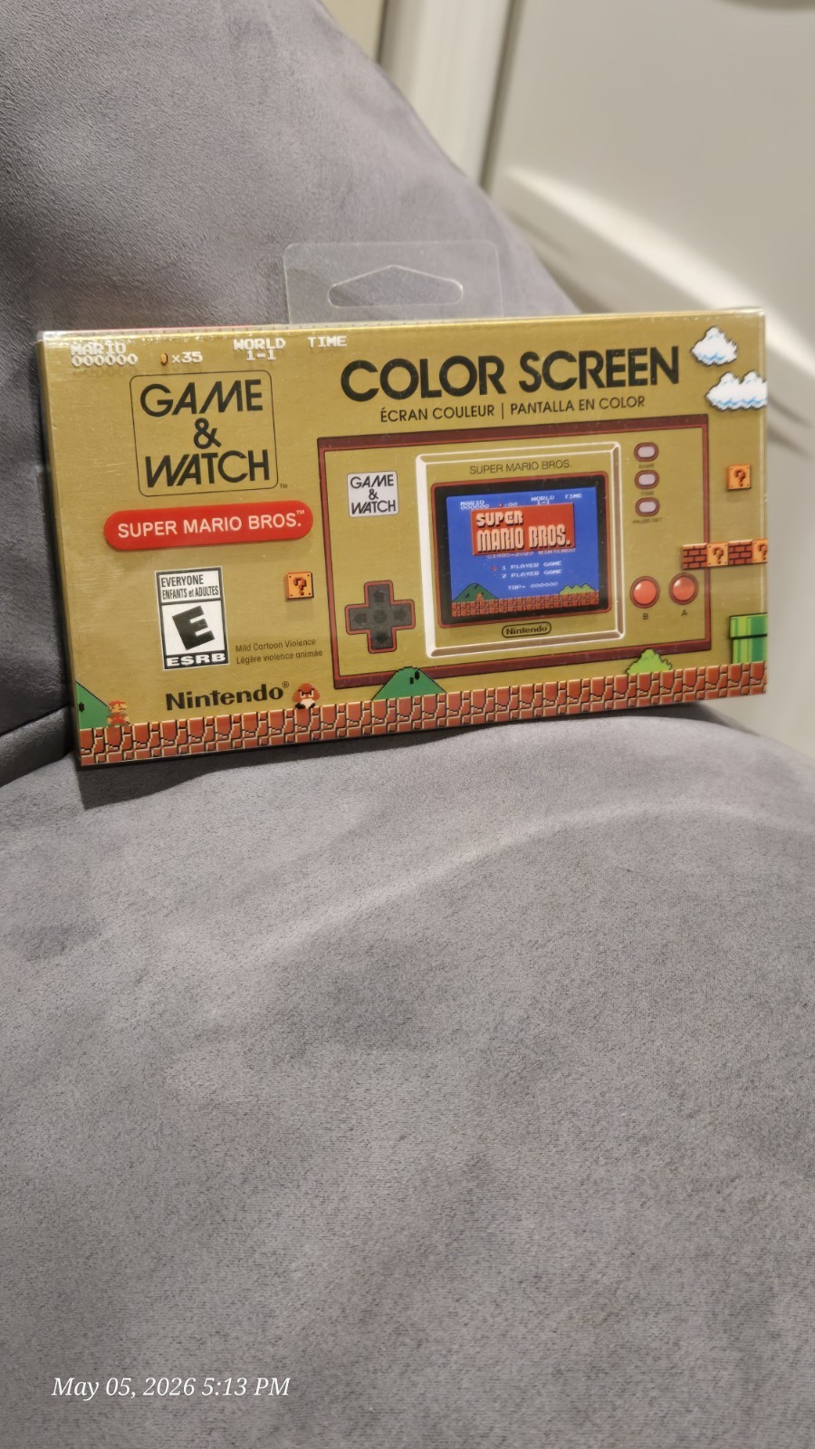 Pre-Owned Nintendo Game & Watch: Super Mario Bros. Handheld Console (CIB)