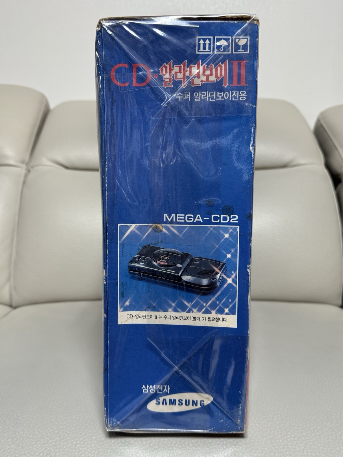 SAMSUNG CD Aladdinboy 2 Sega Mega CD Model 2 Korean Version Brand NEW COMPLETE