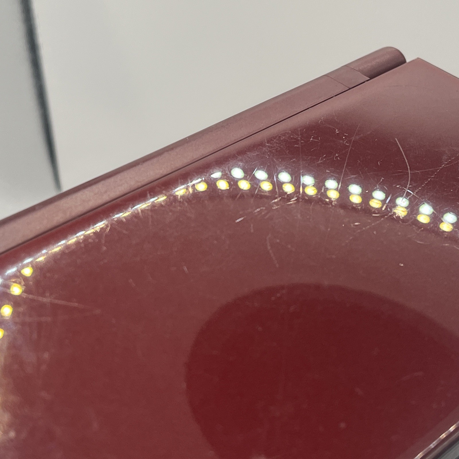 Nintendo DSi XL Launch Edition Handheld System – Burgundy Tested Working