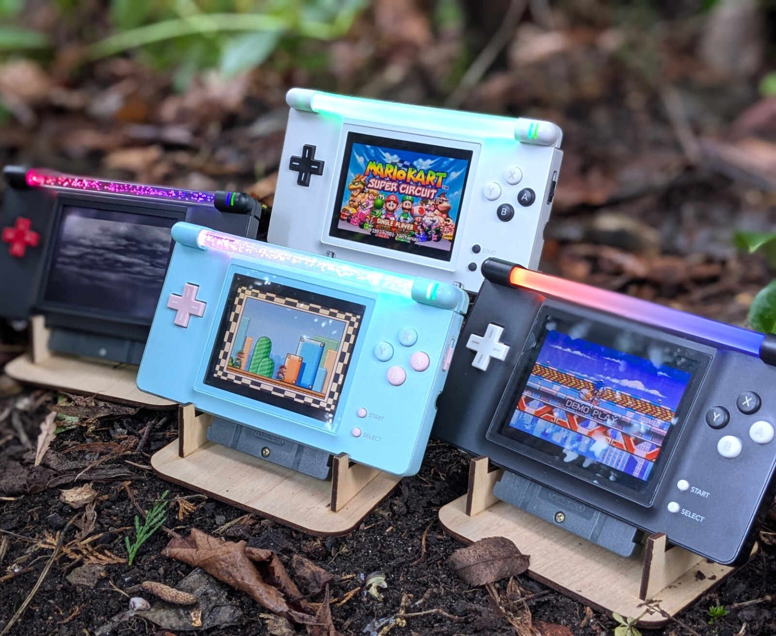 Design your own Nintendo Gameboy Macro – Fully Customisable – 2-Colour Light-Bar