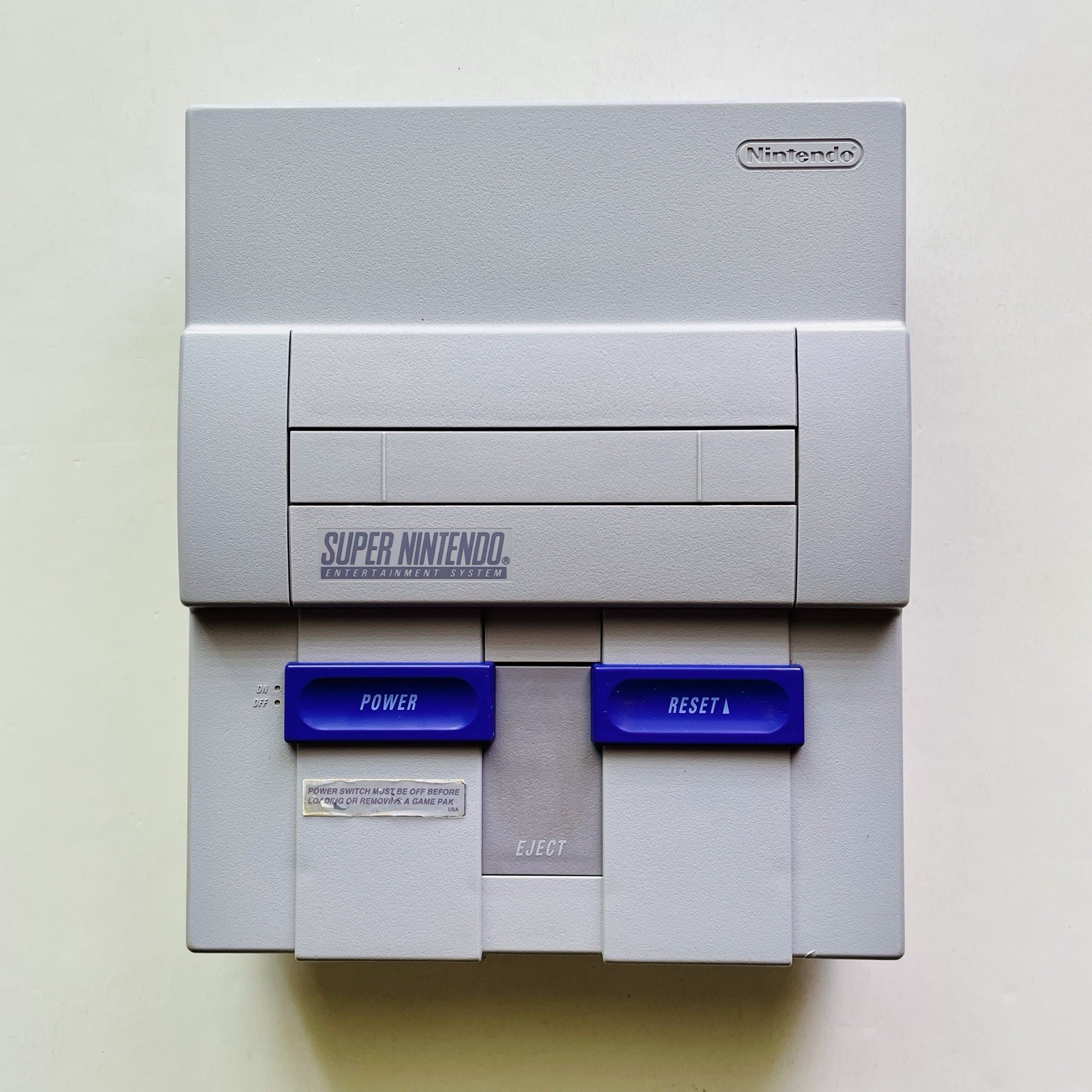 Nintendo SNES Console 2-Chip Bundle w/ Cables, Controller & Donkey Kong Tested