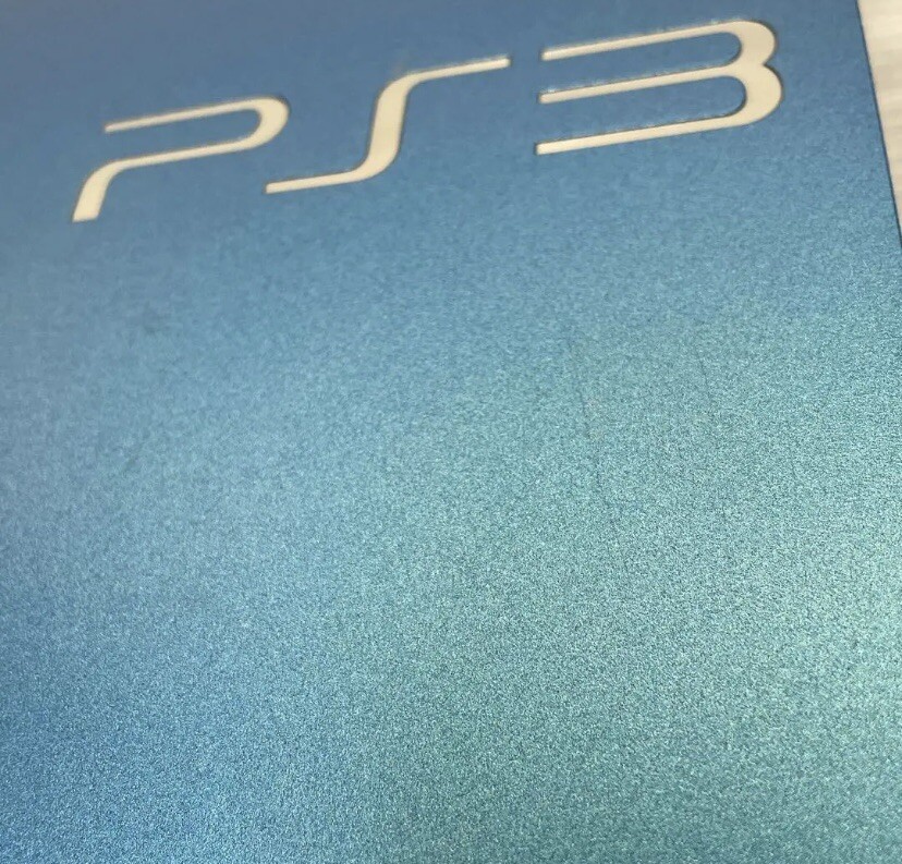 Sony PlayStation 3 PS3 Console Set 320GB Splash Blue CECH-3000BSB , Free Ship