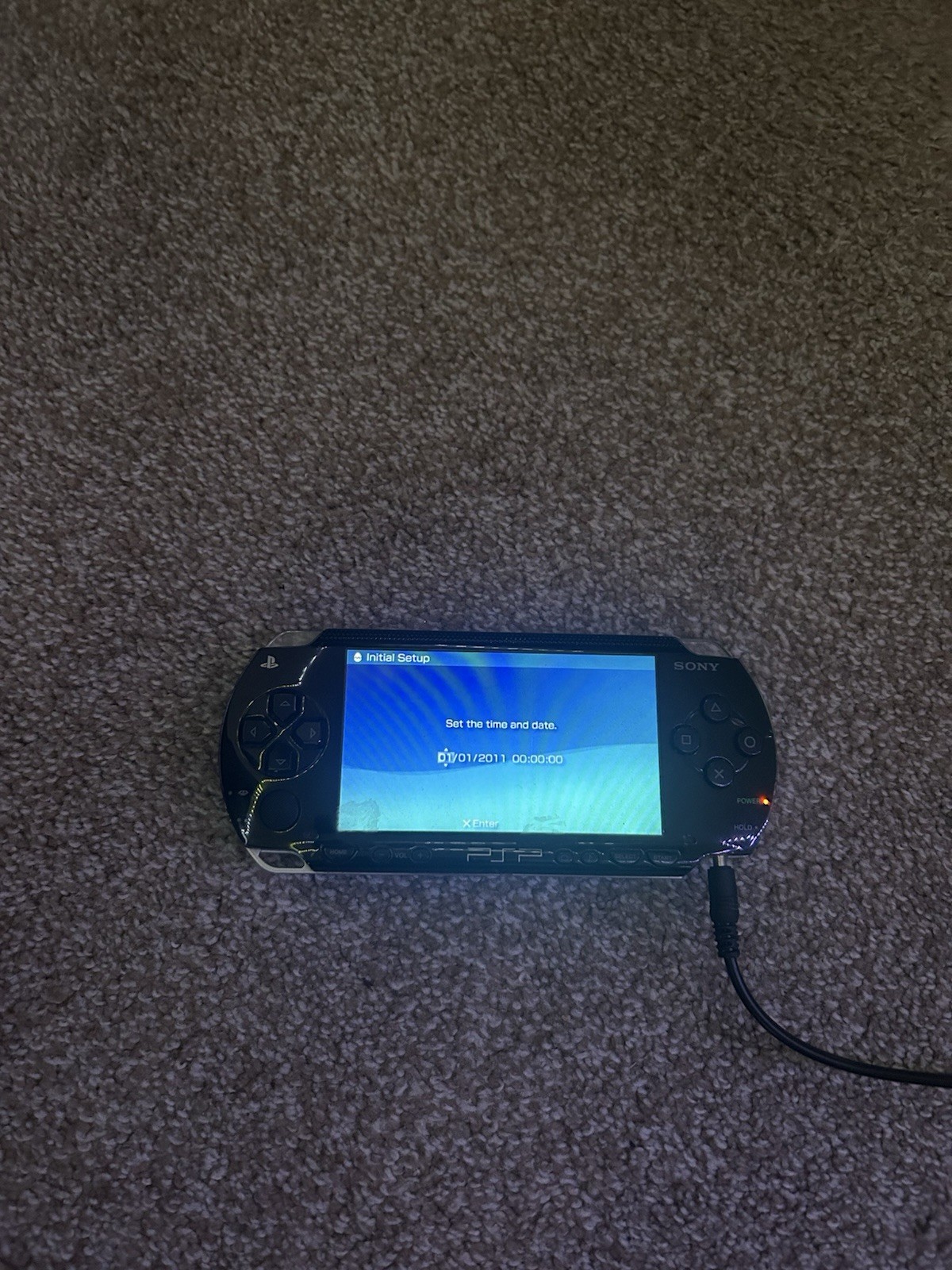 Sony PlayStation Portable Black Handheld Console PSP-1000