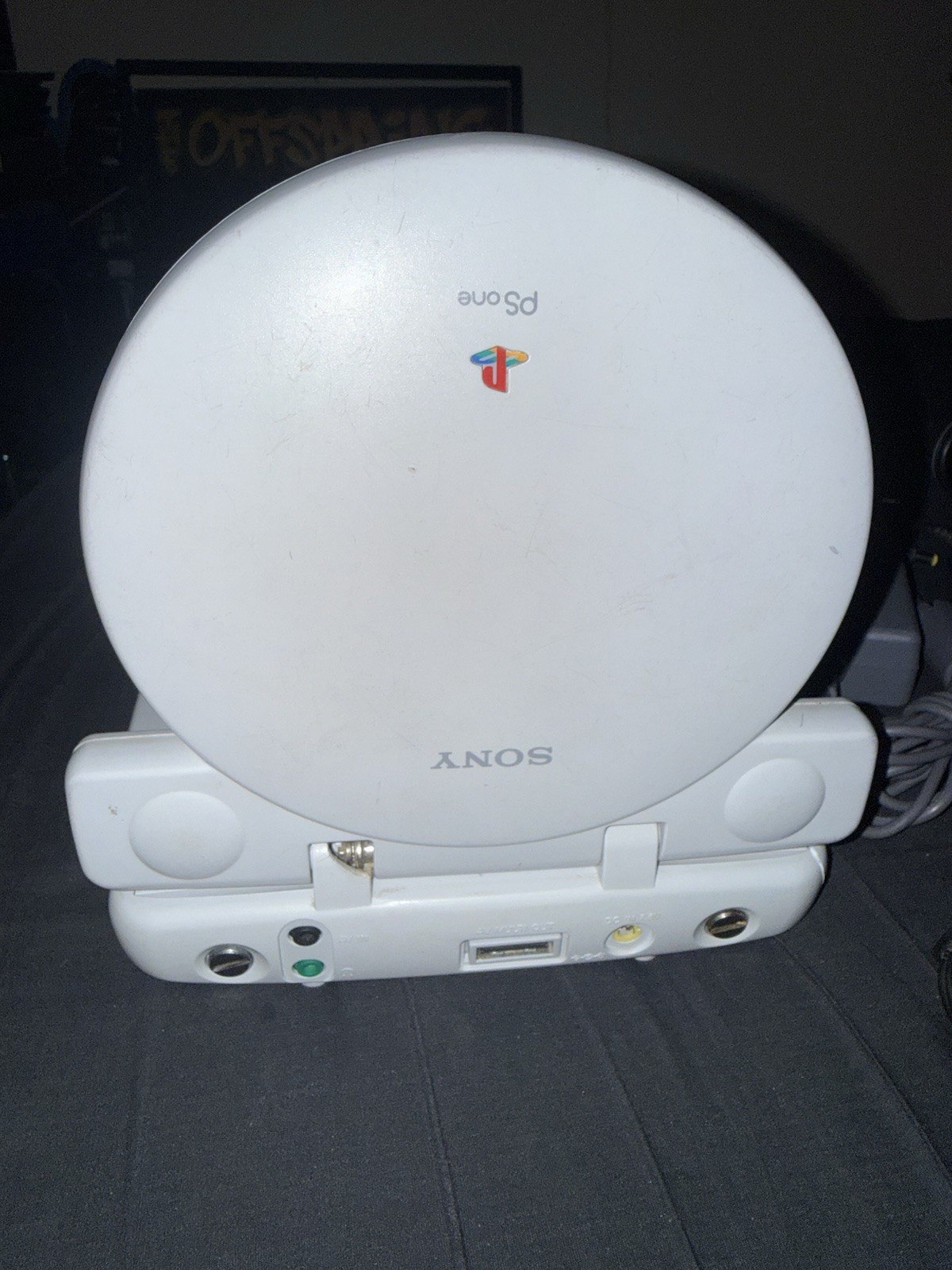 Sony PSone Console Bundle w/ LCD Screen Fully Tested! (Please Read Description)