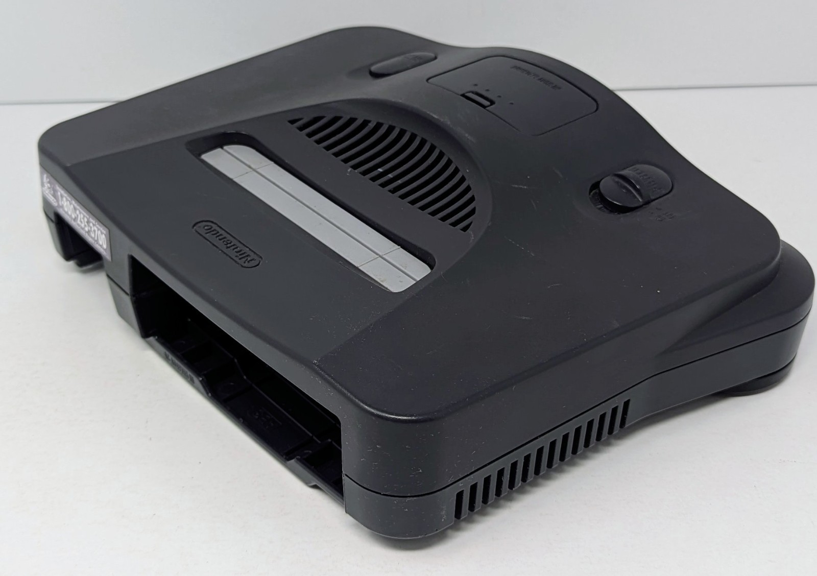 Nintendo 64 N64 Black Console Bundle w/ 2 Games – Wave Race – Tested!