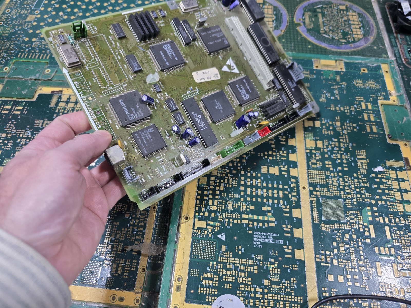 Philips CDI 910 EXACT 3104 128 0114.1 Board-Not Tested-Intact-PARTS-READ ALL