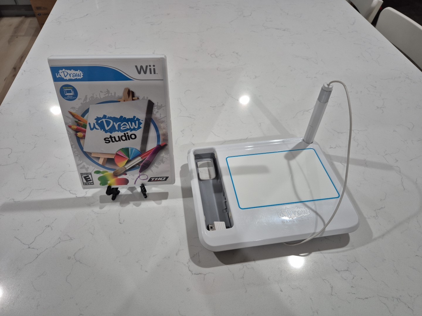 Nintendo Wii Console Bundle with Controllers and Accessories and 5 Games