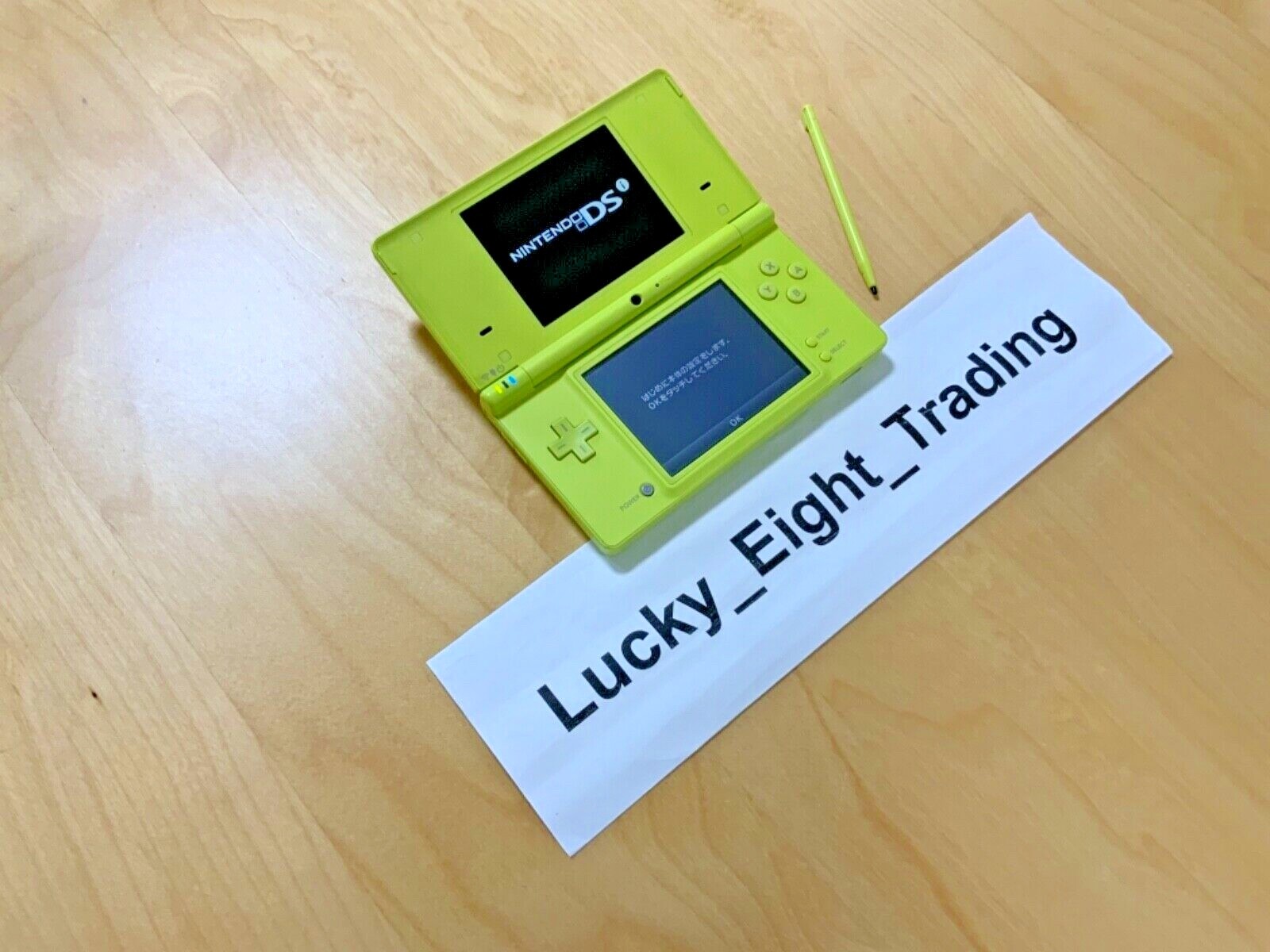 Nintendo DSi Lime Green Console Stylus Japanese ver [H]