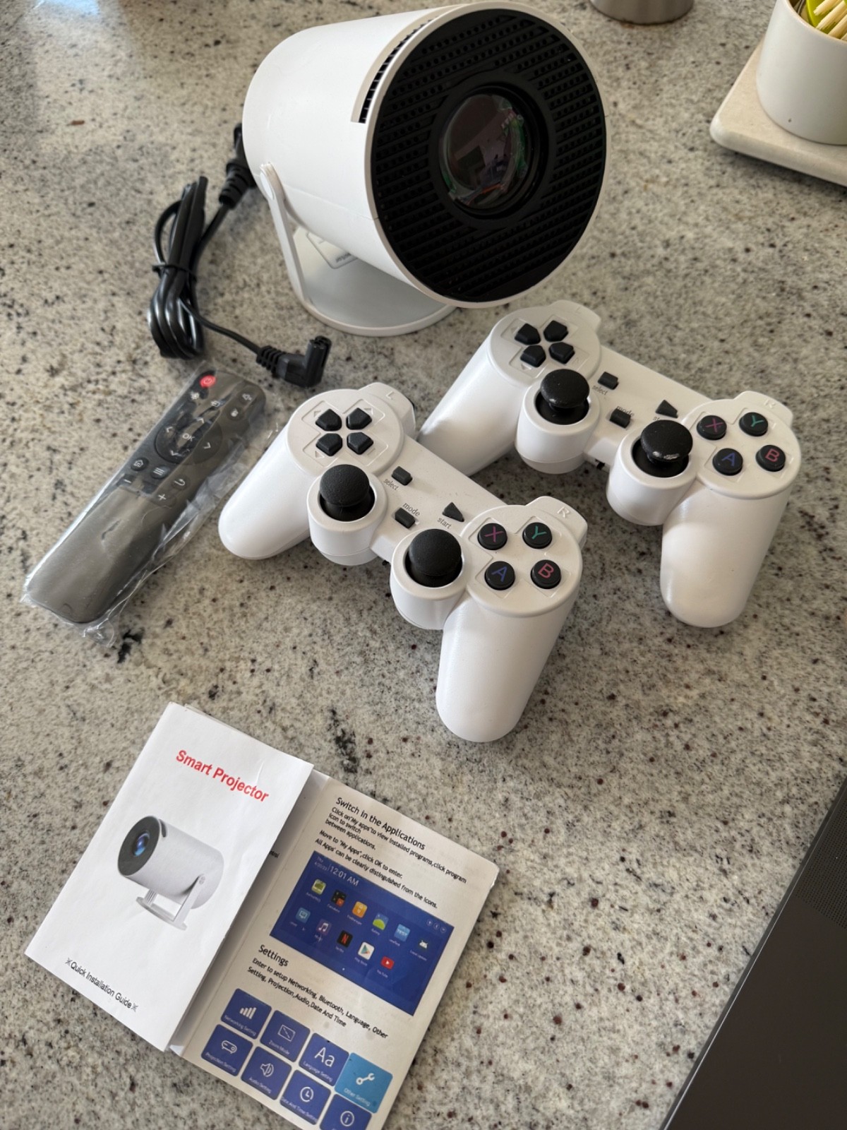 X10 Plus Retro Game Console with Projector