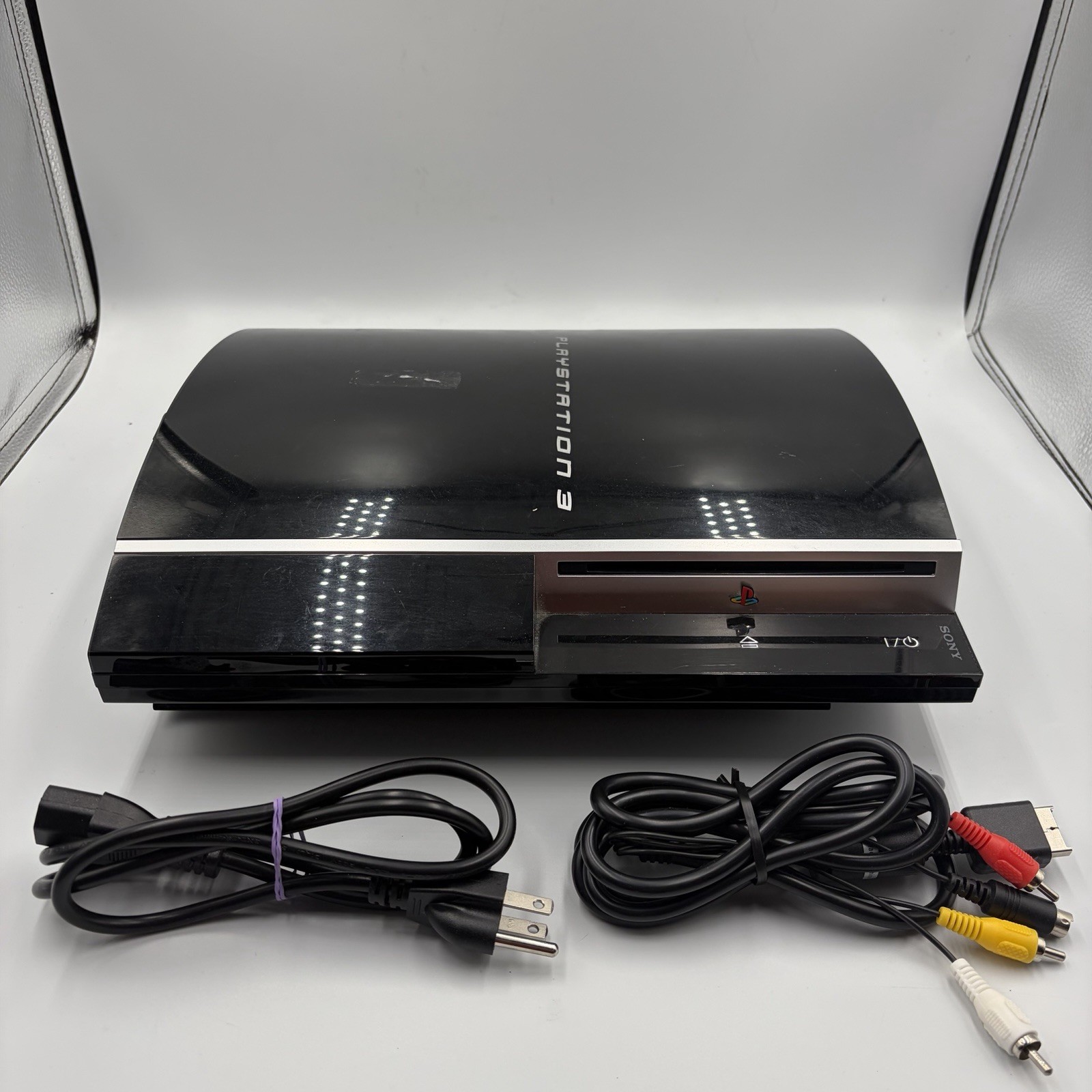 Sony PlayStation 3 60GB PS3 CBEH1000 (CECHG01) Console Only W Cords Read!