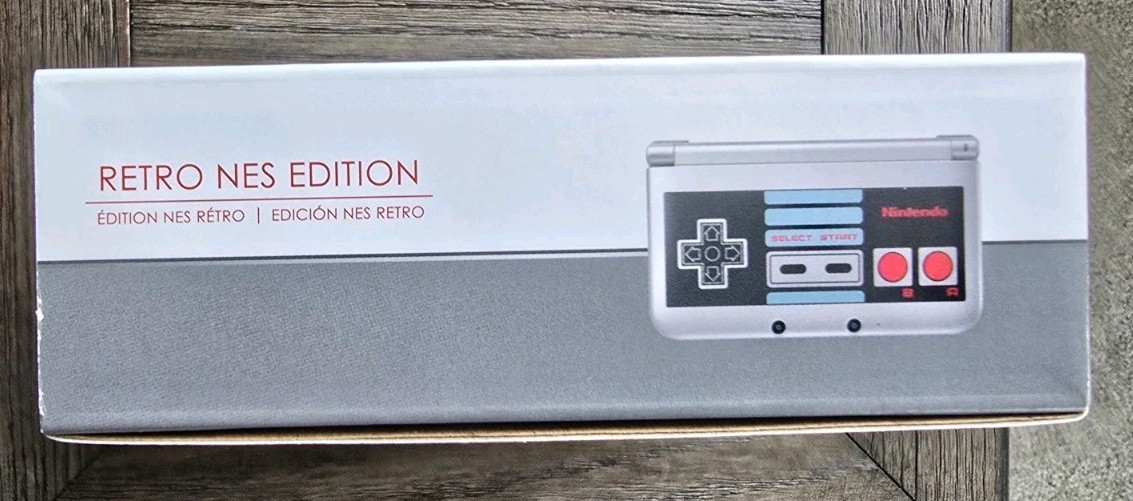 Nintendo 3DS XL Retro NES Edition, New-In-Box