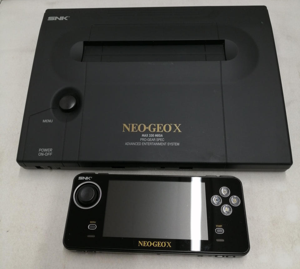 SNK NEO GEO X GOLD ENTERTAINMENT SYSTEM Japan Tommo – Cables Not Included