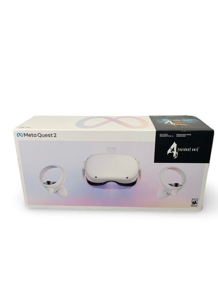 Meta Quest 2 VR Headset – Used – In Original Box – With Charger and Controllers