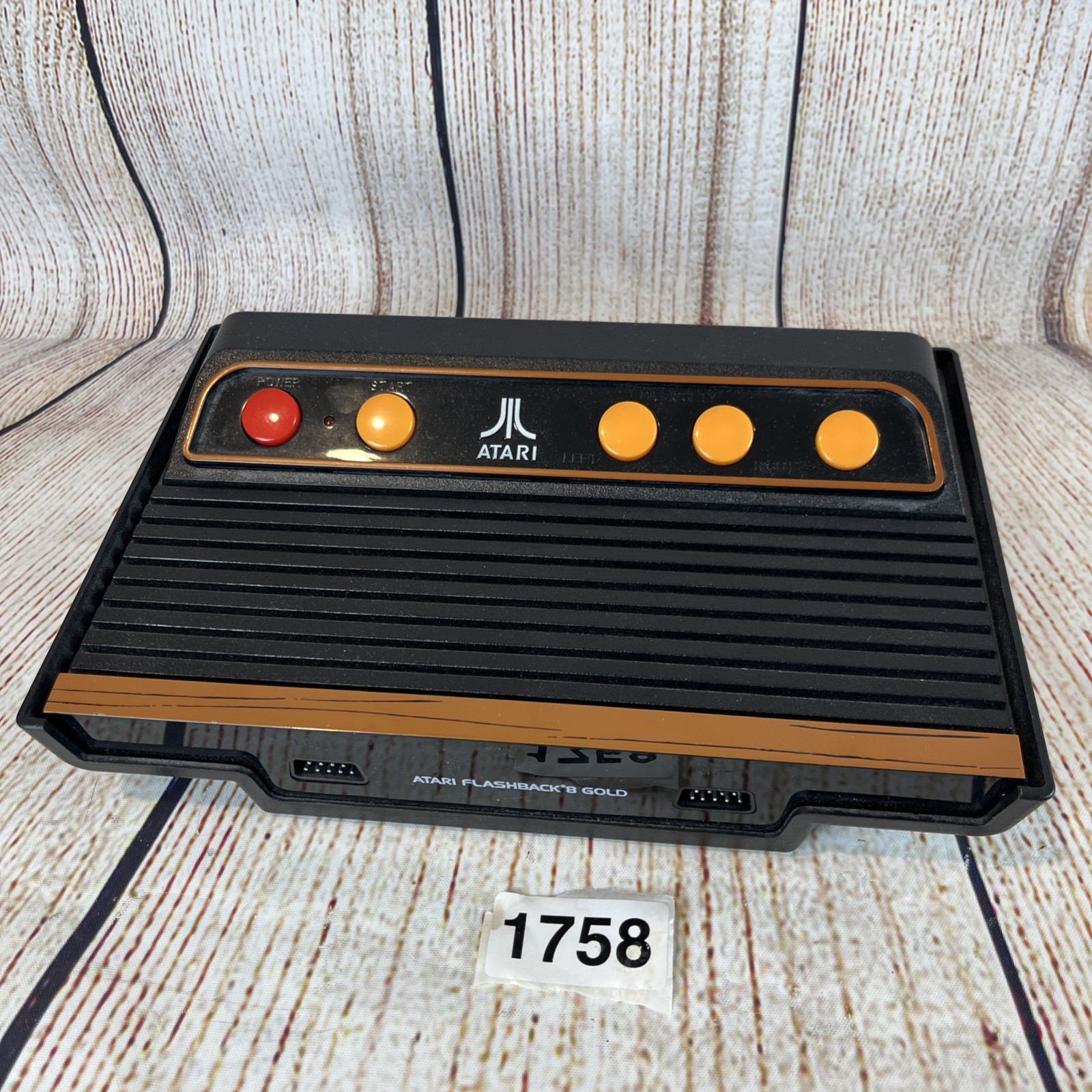 Atari Flashback 8 Gold 40th Anniversary Console Only Untested HDMI Output