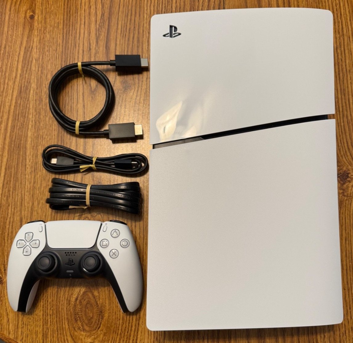 Sony PS5 Digital Edition Console – White