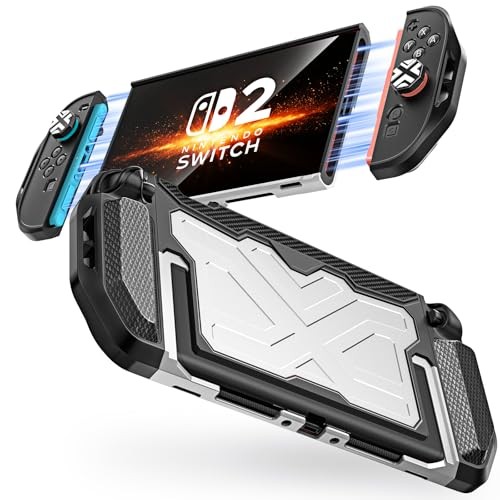 WTAIYUN Protective Case for Nintendo Switch 2 (7.9 inch) Dock Compatible