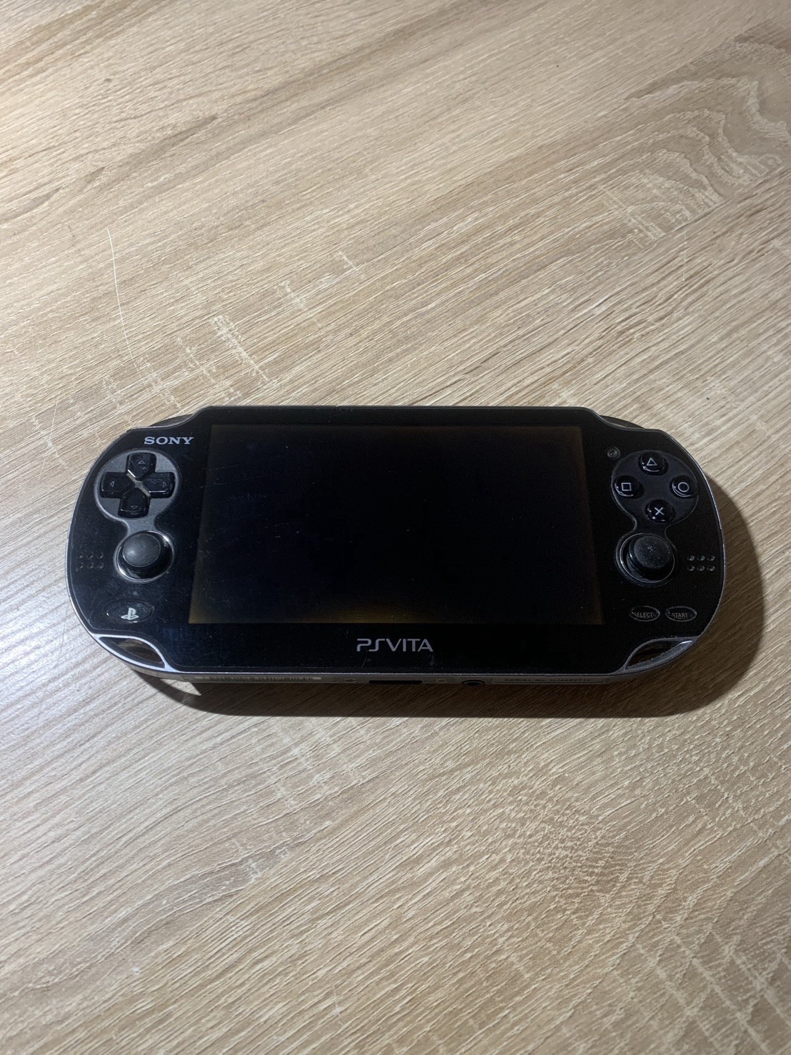 1357 PlayStation PS Vita PCH-1100 Crystal Black Good TESTED