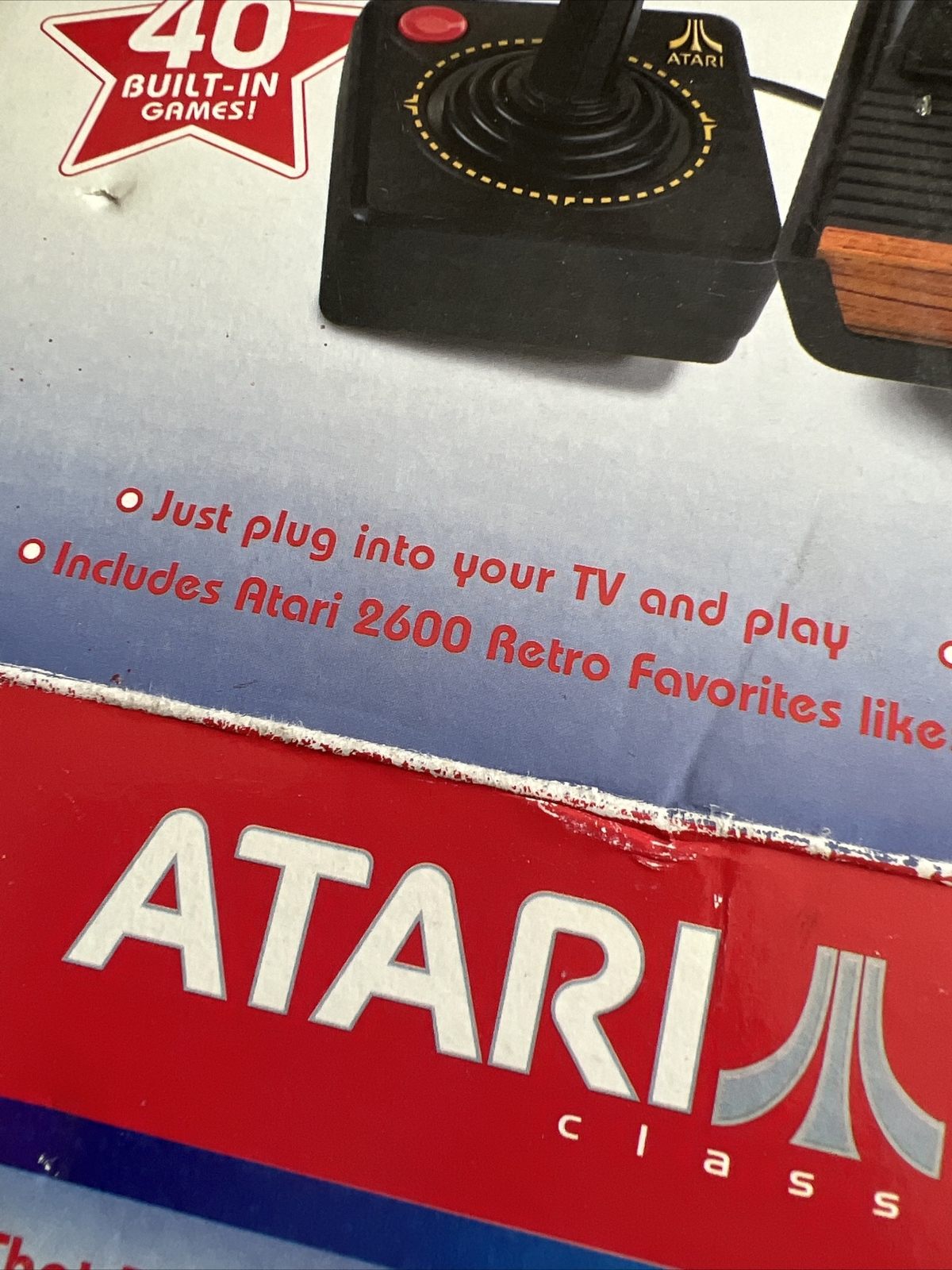 Atari Flashback 2 Classic Game Console With Games / 40 Built in Games