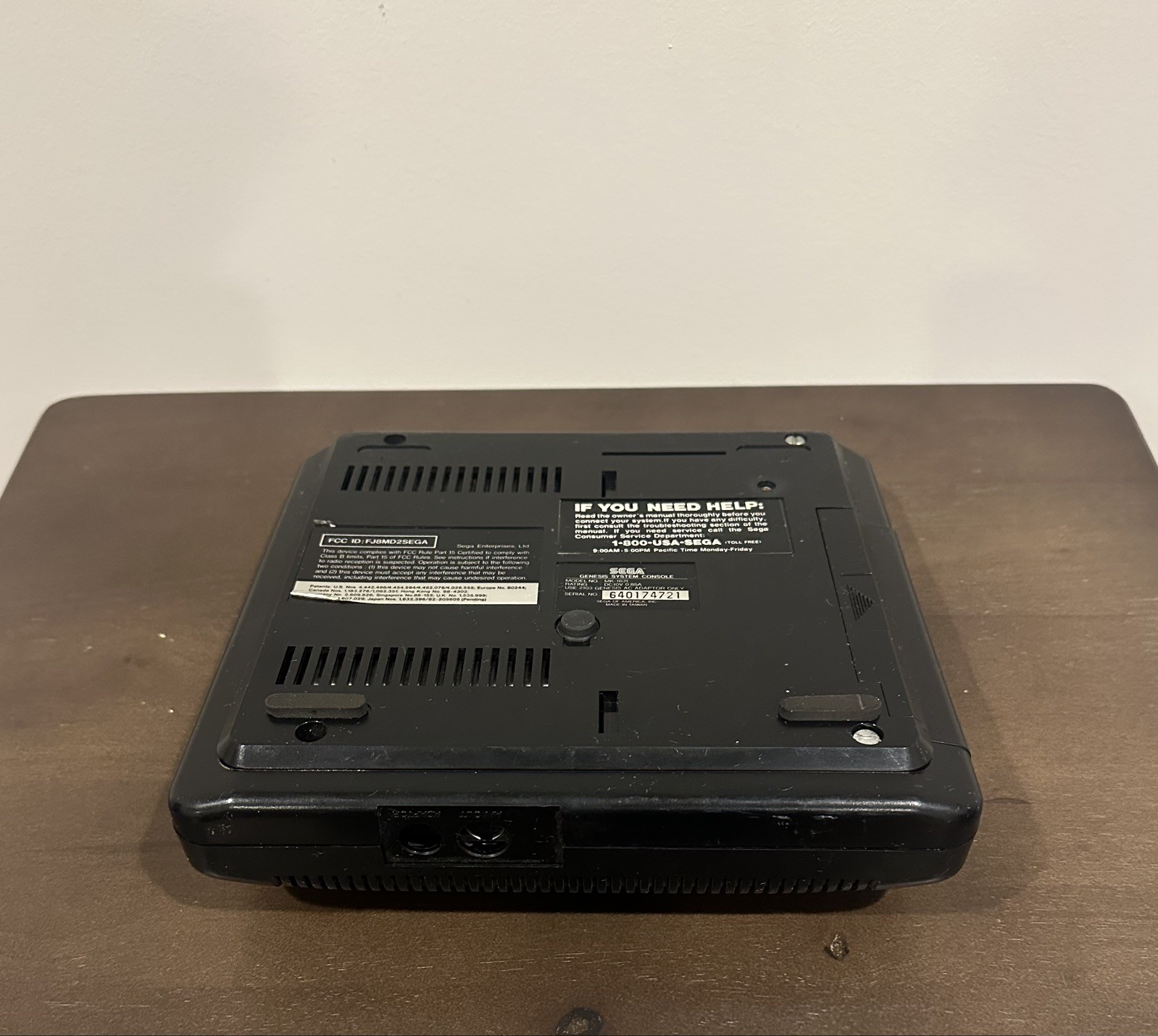 Sega Genesis Model 2 Console Bundle – Tested & Working – 2 Controllers No Cables