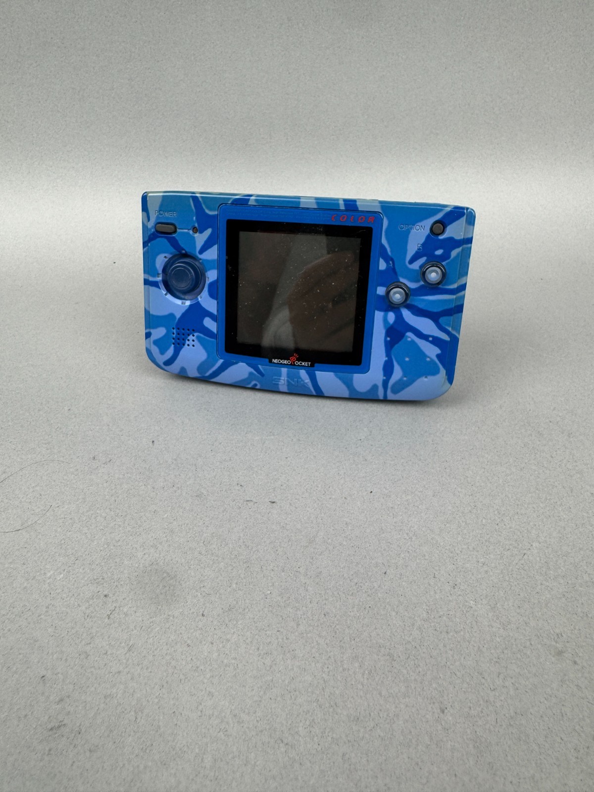 SNK Neo Geo Pocket Color Console – Camouflage Blue (NGPC) CR2032 x 1