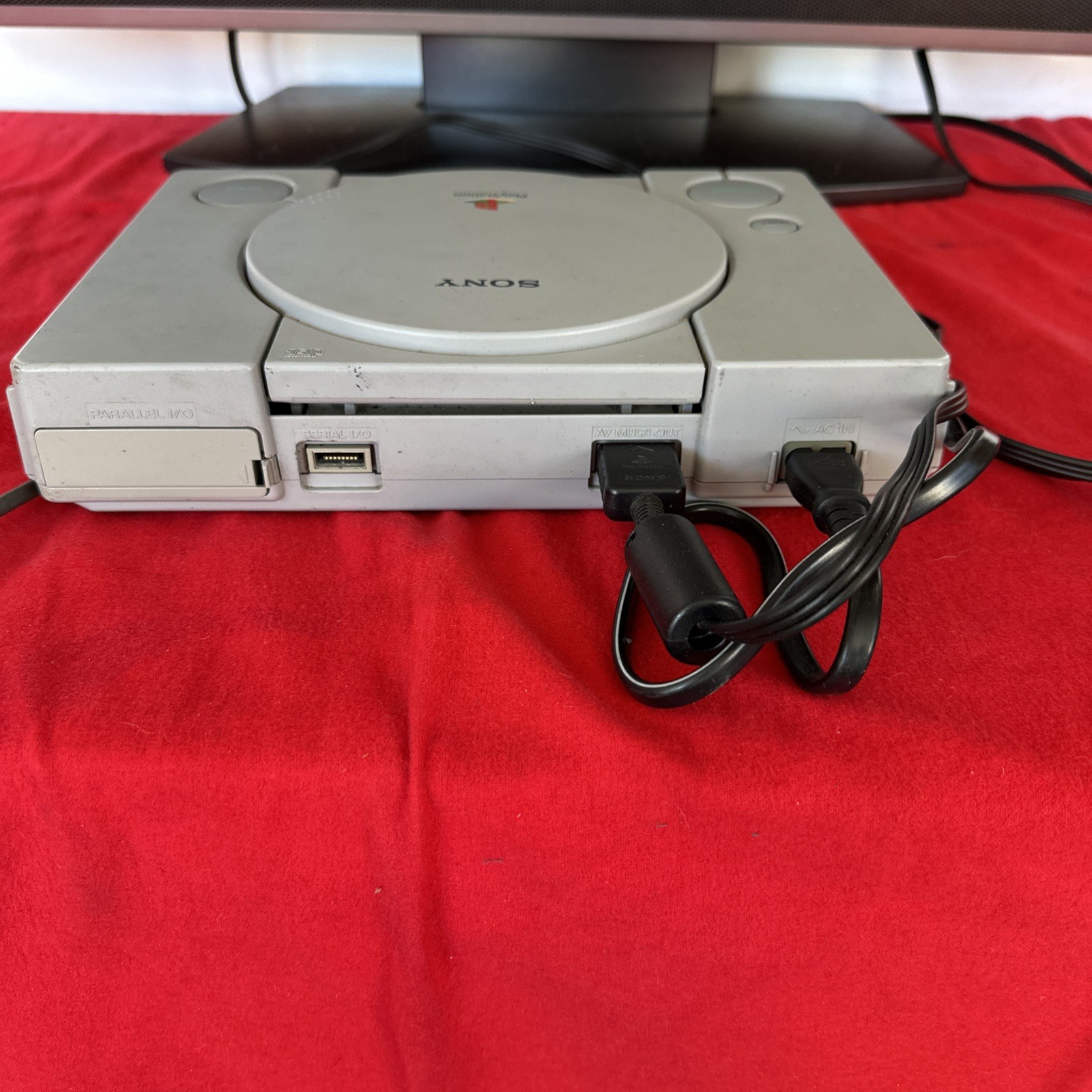 Sony PlayStation 1 System Console PS1 Tested! game not included