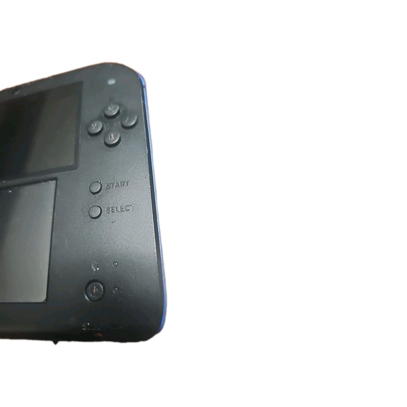 Nintendo 2DS Launch Edition BLACK & BLUE Handheld System for Parts or Repair