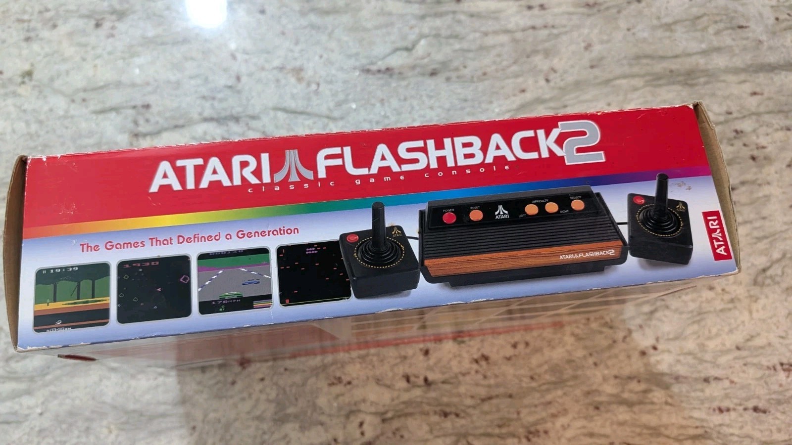 Atari Classic Game Console Flashback 2 Unused 40 Games Original 2005 Gift