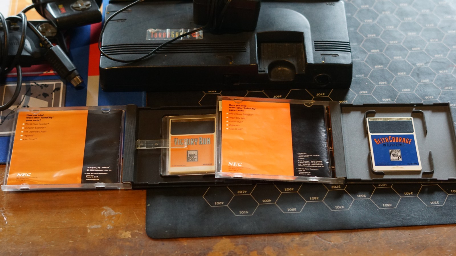 TURBOGRAFX-16 System with Controllers and Games | Tested, Working