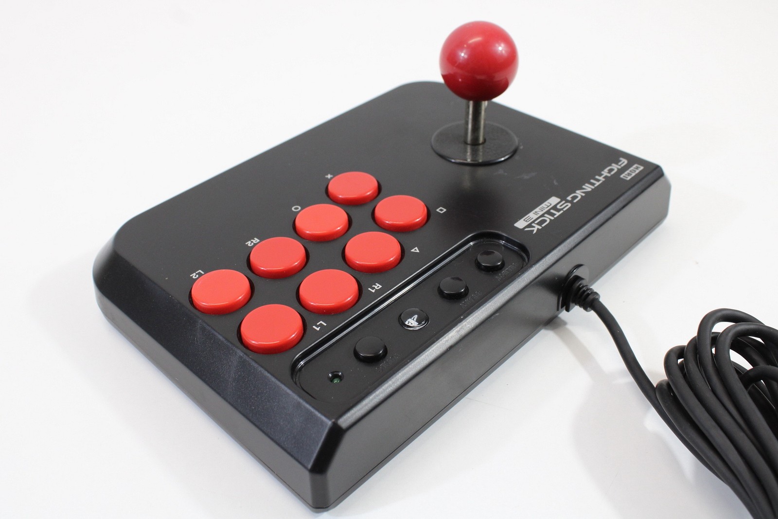 Hori Fighting Stick Mini 3 Black Controller HP3-125 PlayStation 3 PS3 USB PC