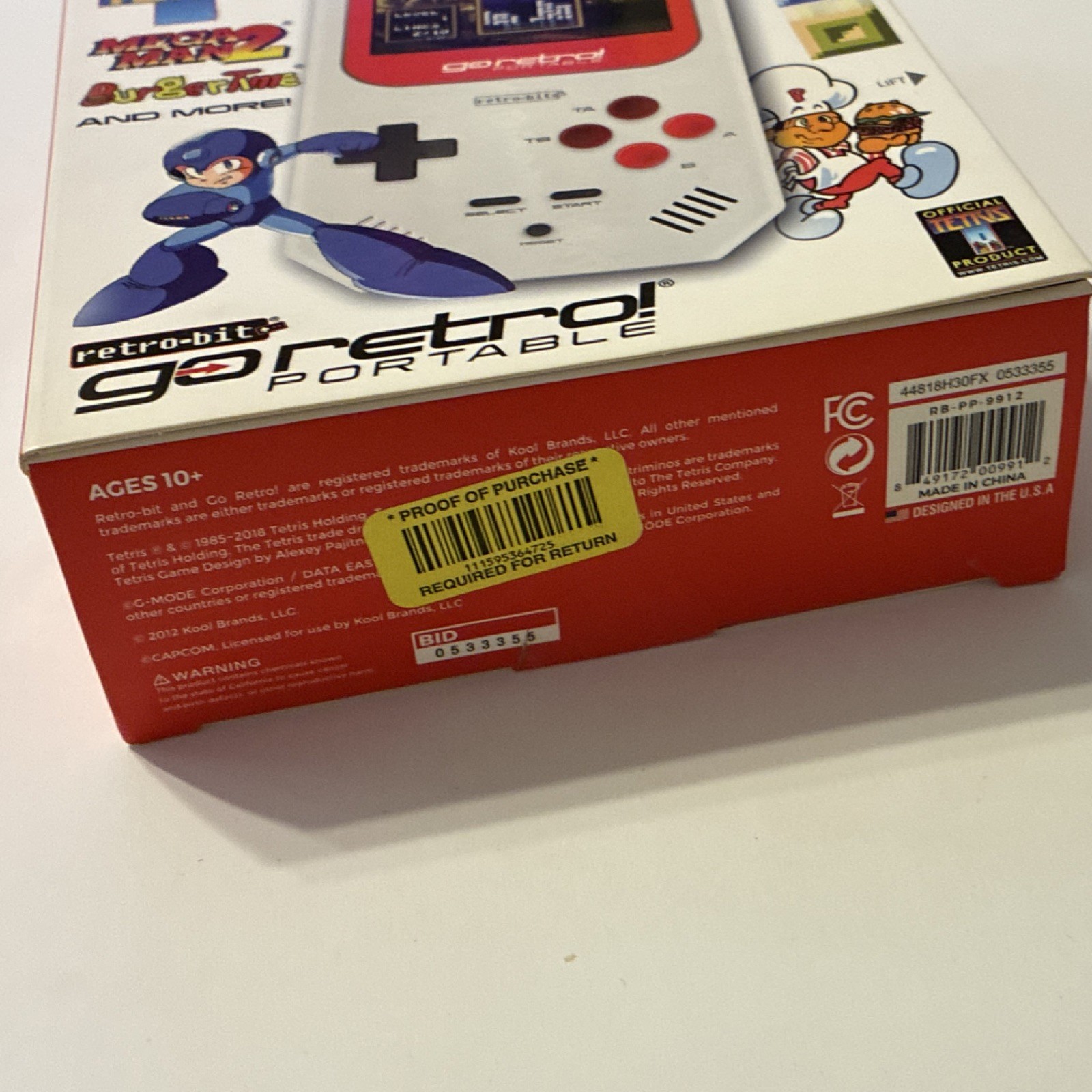 Retro-Bit Go Retro Portable Handheld System 260+ Games 2.8″ High Res Screen
