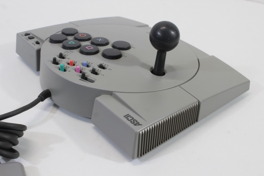 ASCII Fighter Stick V Arcade Joystick Controller ASC-0501J PlayStation 532