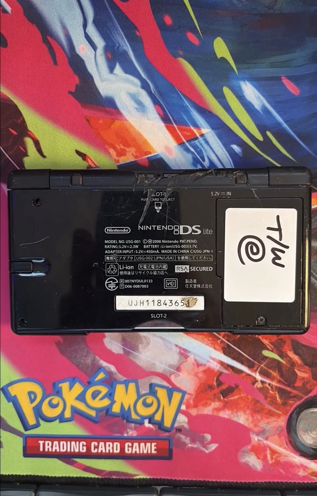 Nintendo DS Lite Handheld System – Onyx Black