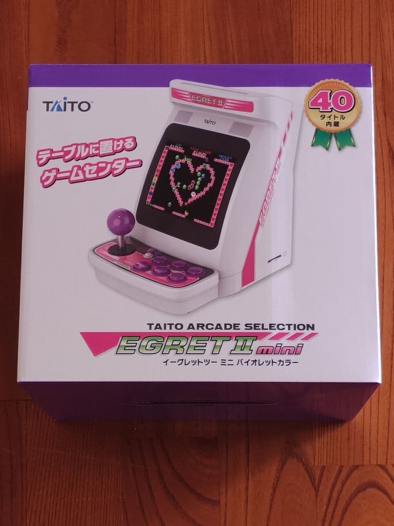 TAITO：EGRET 2 Mini 40 Title Built-in Retro Game Arcade Cabinet Machine