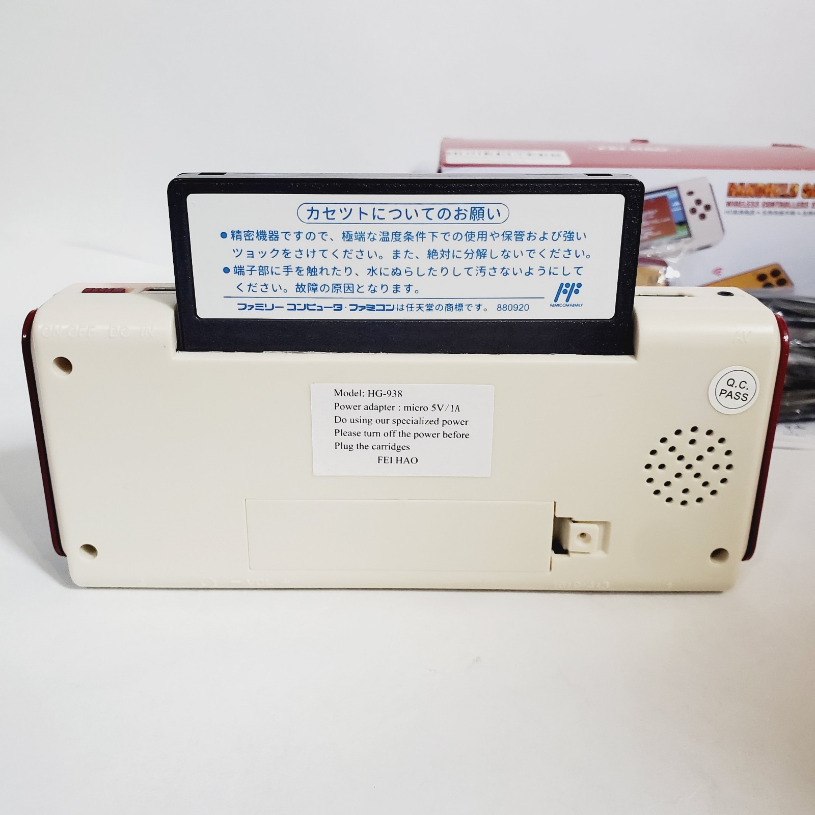 TOP LOADER Handheld 8Bit Console 60pin FC-Pocket Portable Cartridge Game Reader