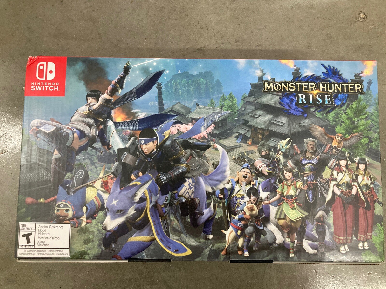 Nintendo Switch – Monster Hunter Rise – Deluxe Edition – 32GB Console