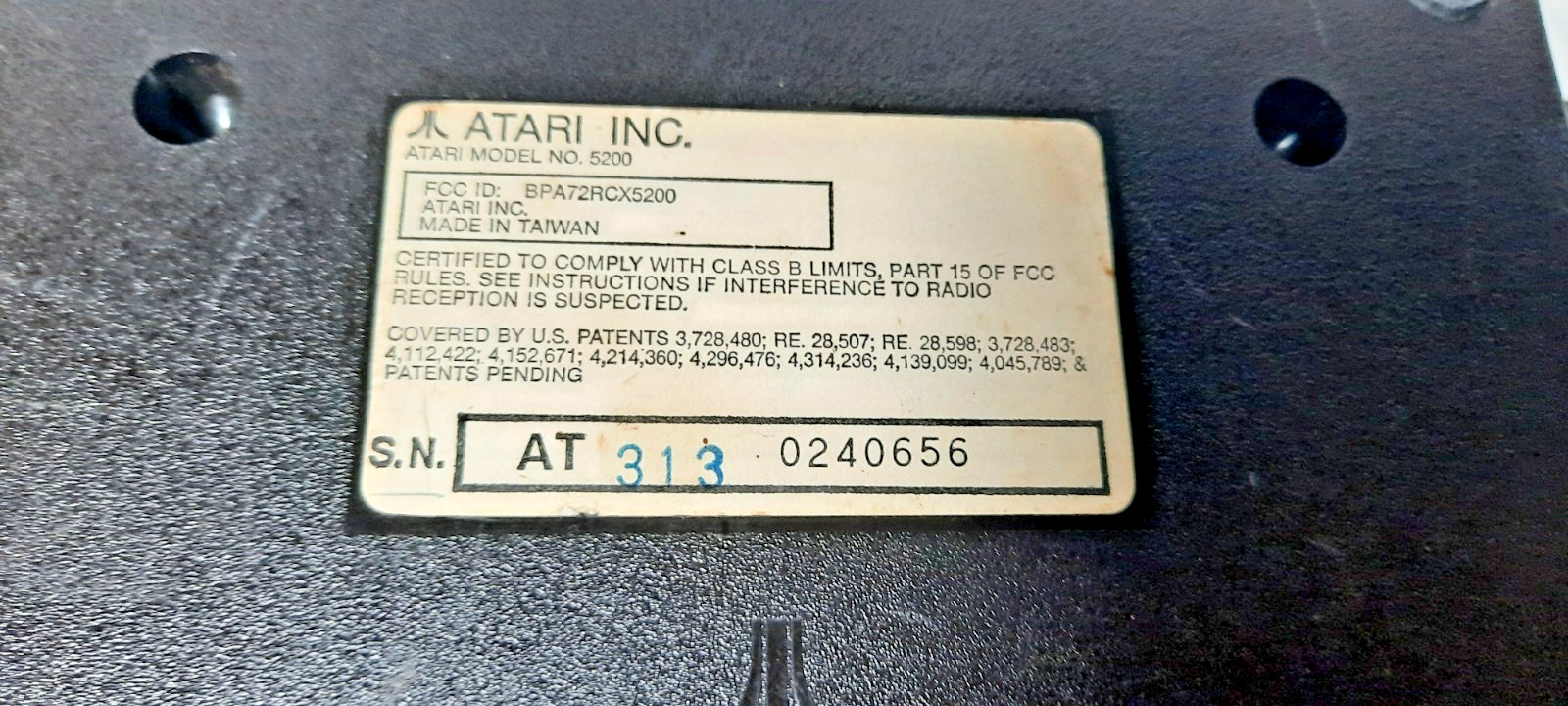 Atari 5200 Console Only – AS-IS For Parts or Repair