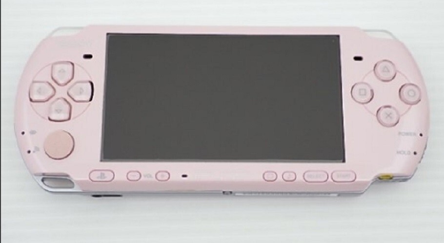 Sony Rare PSP 3000ZP Blossom Pink Discontinued product Console With Carger